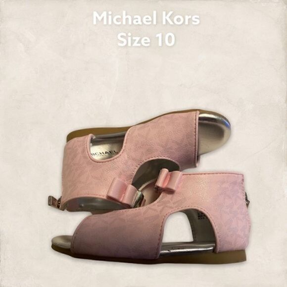 Toddler baby Girl’s Michael Kors sandals - Picture 4 of 5